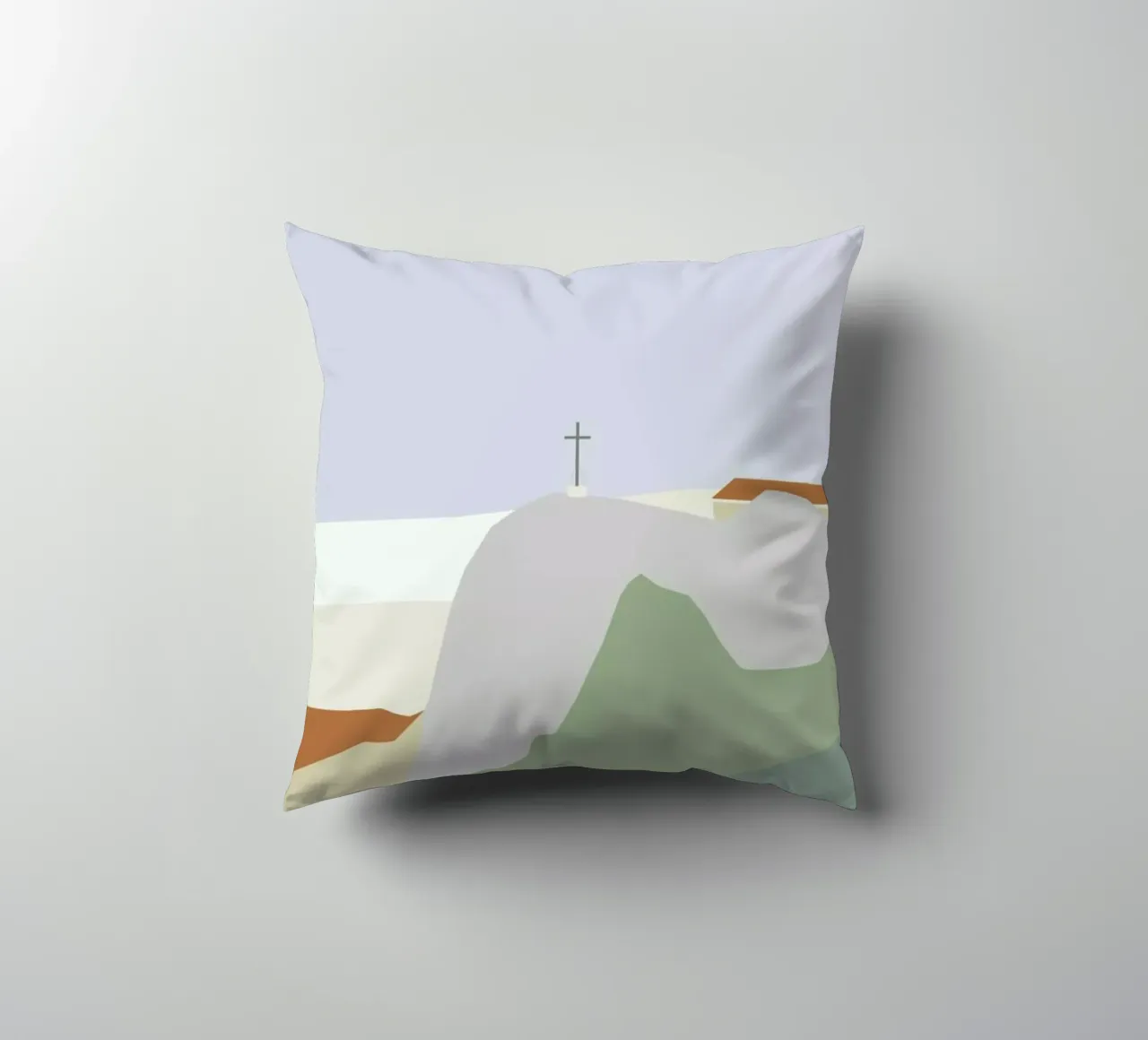 Hochfelln Mountain View cuscino da XOXO Arte