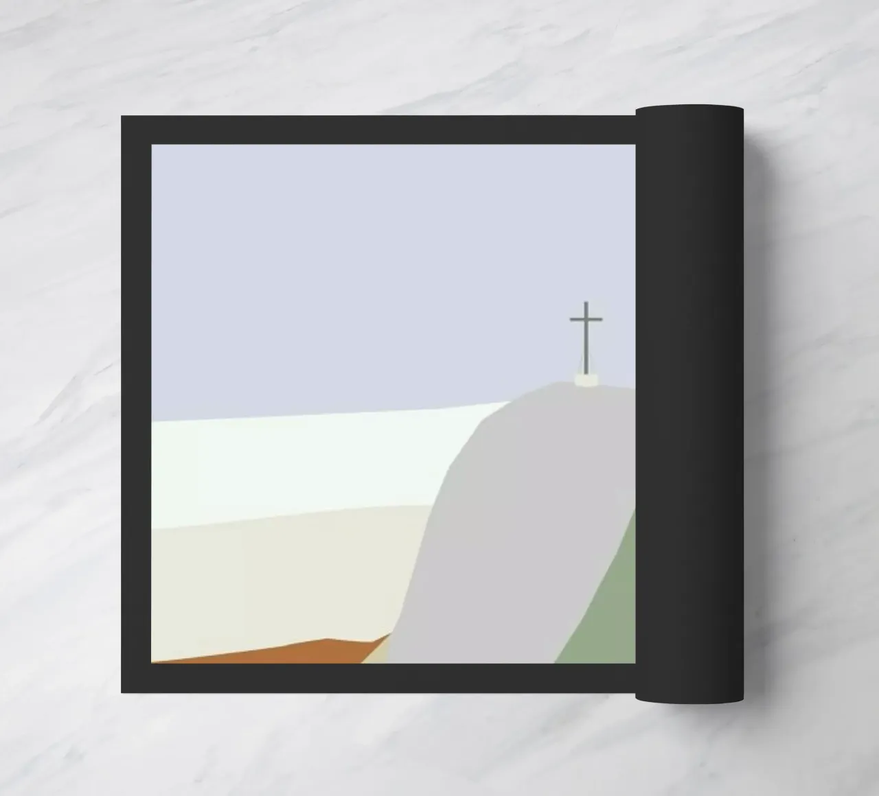 Hochfelln Mountain View zerbino da XOXO Arte