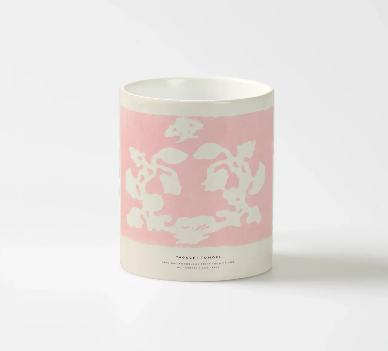 Tomoki - Nature Woodblock Print Keramik Tasse von Vintage by JUNIQE