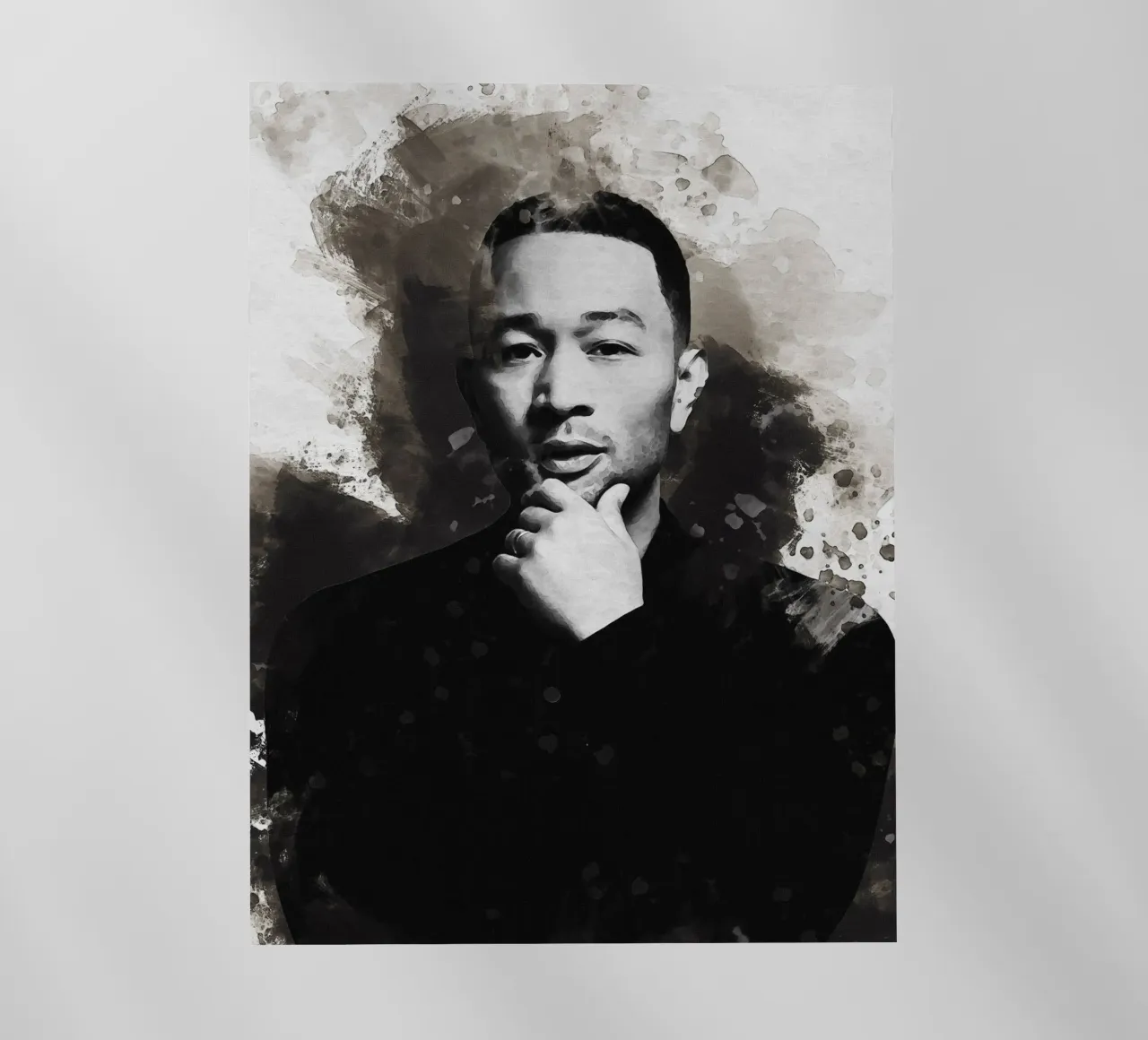 Macchia di ritratto John Legend pellicola backlit da Gunawan Rb
