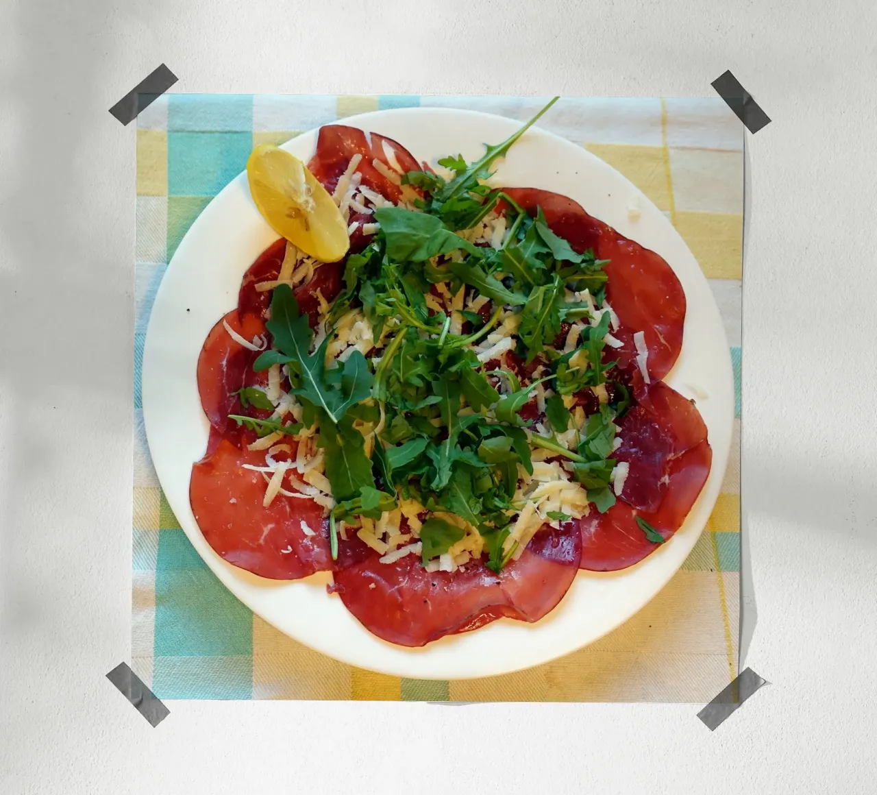 Carpaccio di bresaola poster da Massimo Frascogna