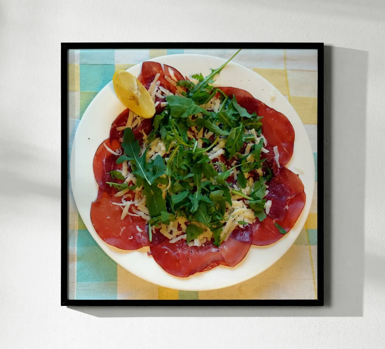Carpaccio di bresaola poster da Massimo Frascogna