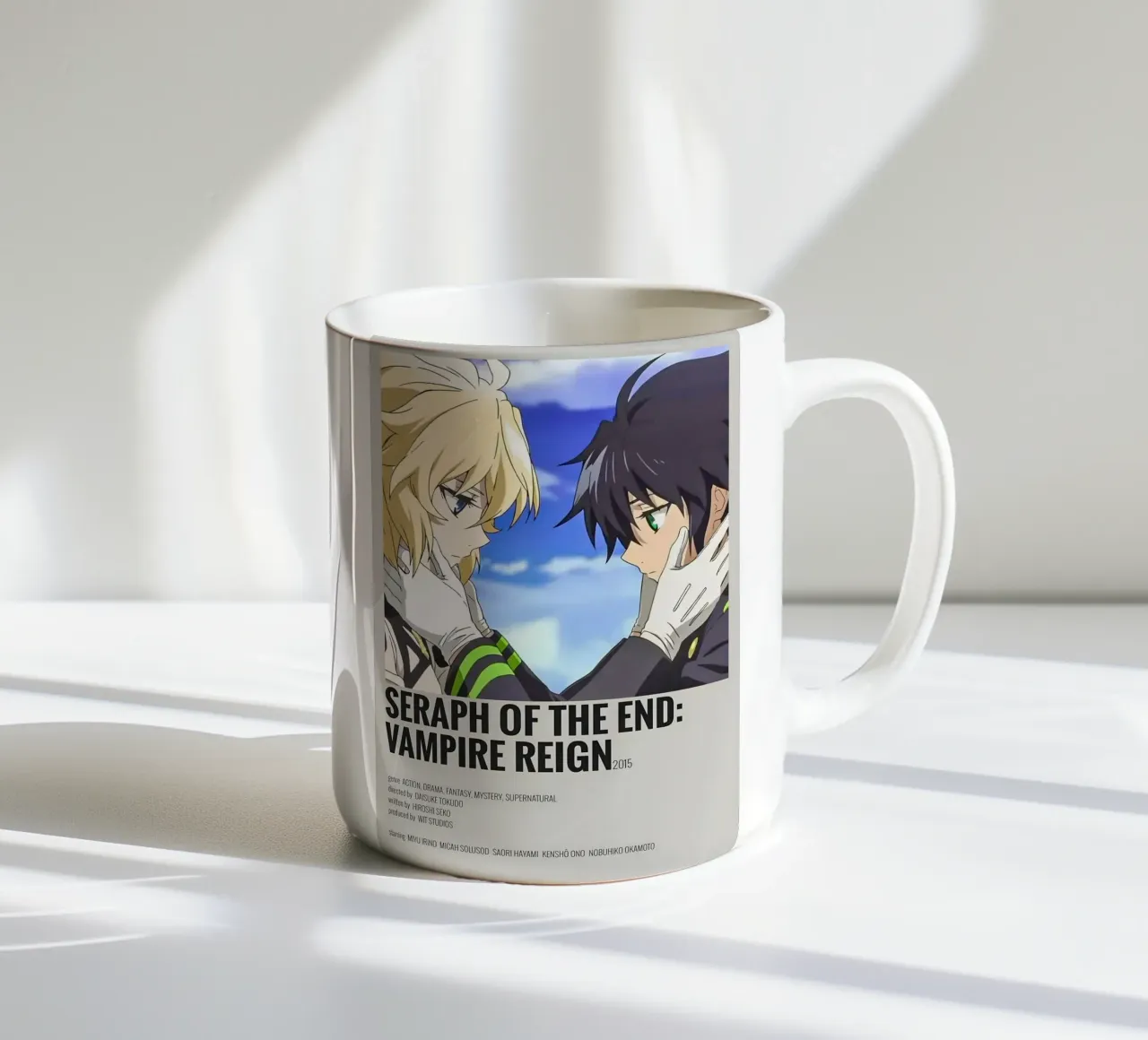 SERAPH OF THE END: VAMPIRE REIGN 2015 tazza in ceramica da Totoya