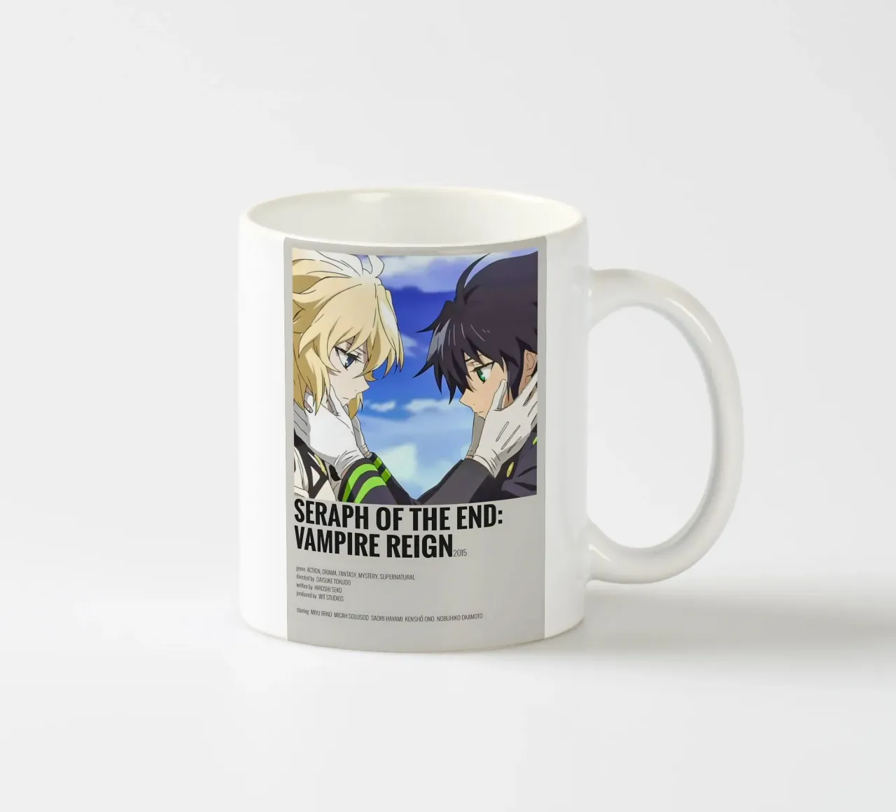 SERAPH OF THE END: VAMPIRE REIGN 2015 tazza in ceramica da Totoya