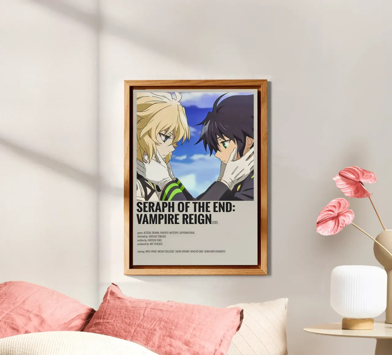 SERAPH OF THE END: VAMPIRE REIGN 2015 alluminio dibond da Totoya