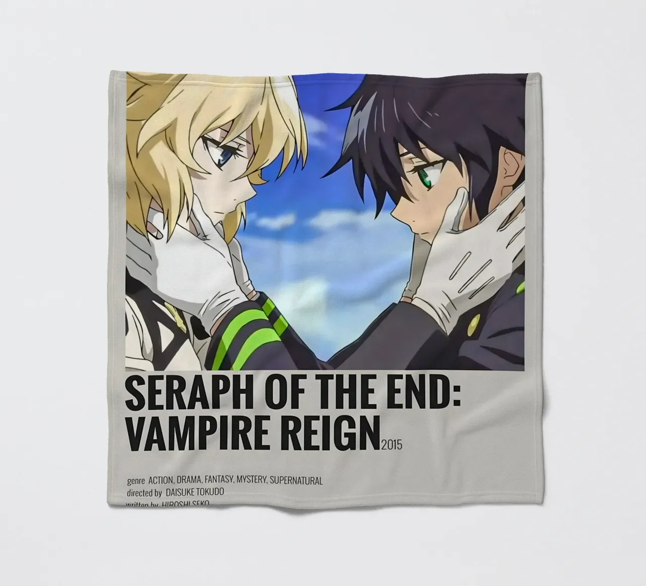 SERAPH OF THE END: VAMPIRE REIGN 2015 coperta in pile da Totoya