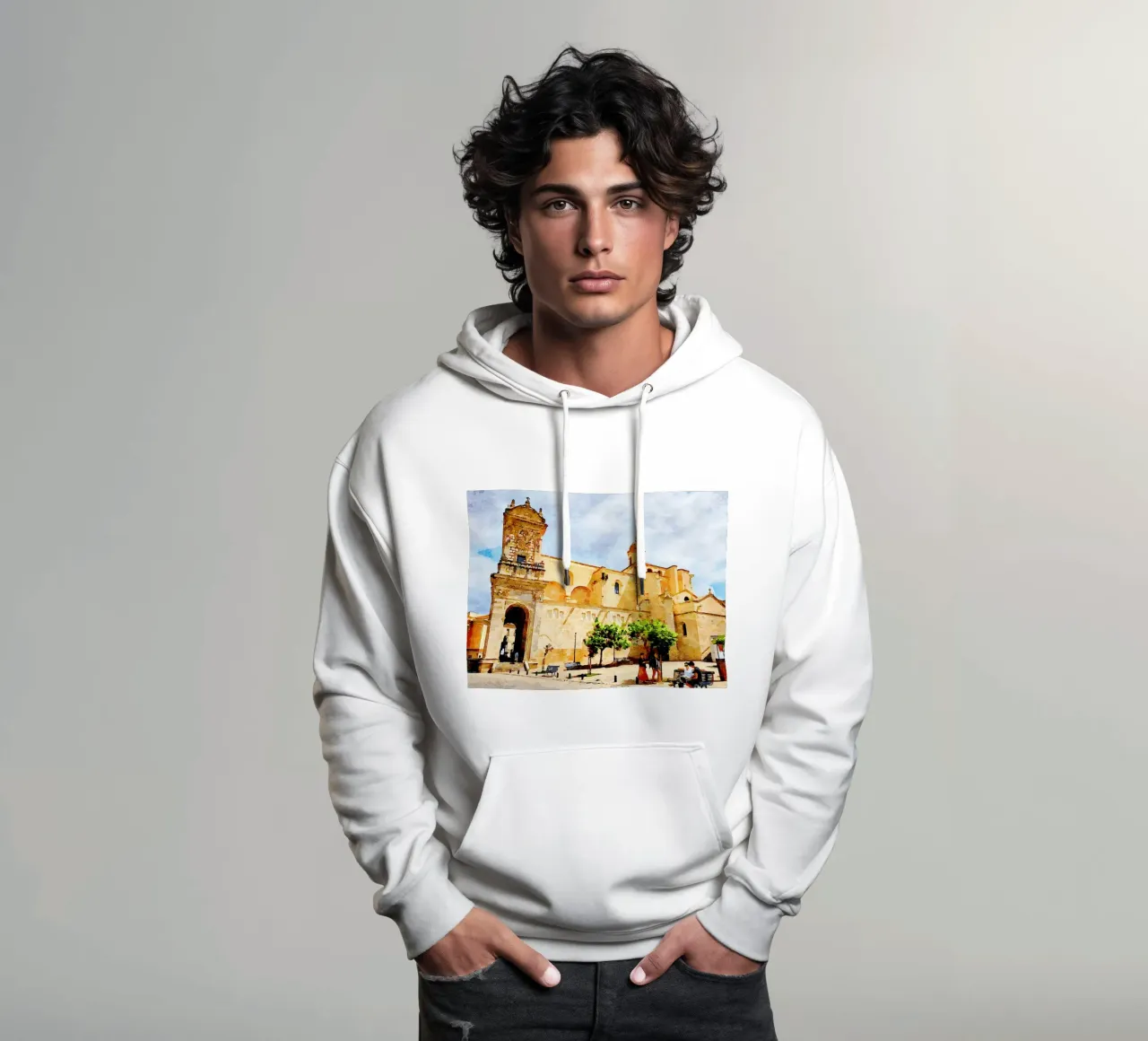 Sassari sudadera con capucha de Massimo Frascogna