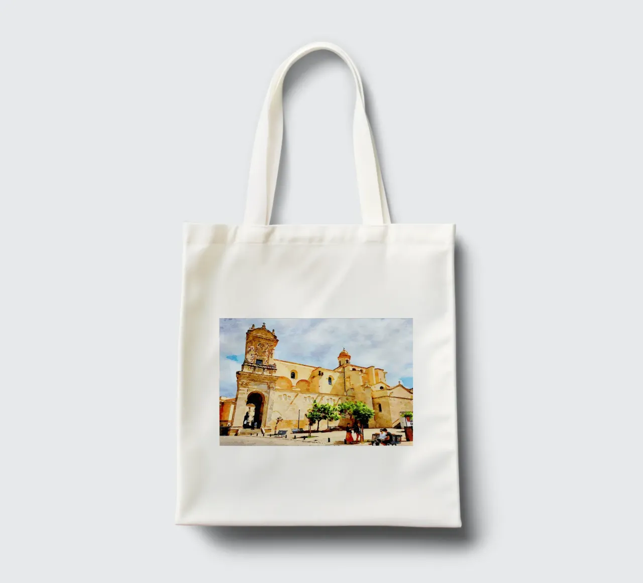 Sassari borsa in juta da Massimo Frascogna