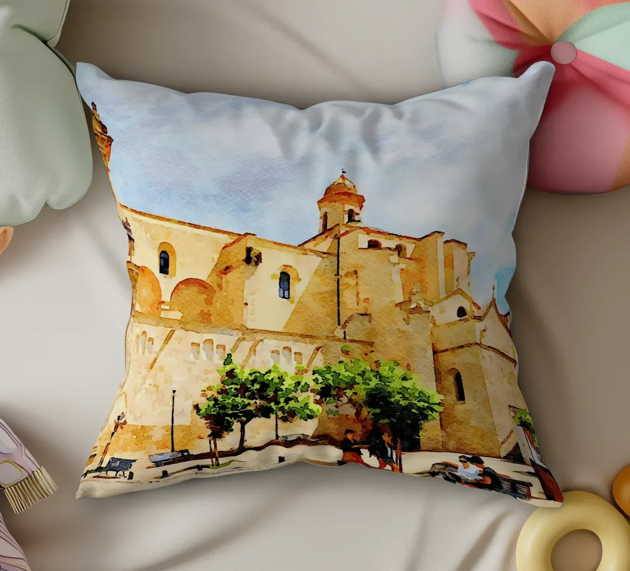 Sassari cuscino da Massimo Frascogna