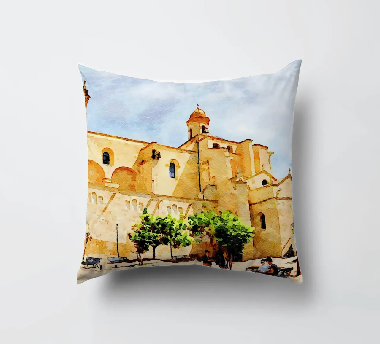 Sassari cuscino da Massimo Frascogna