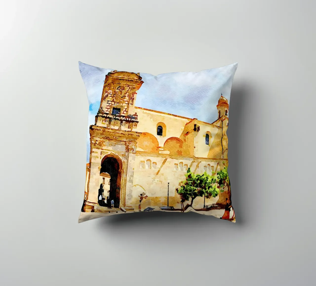 Sassari cuscino da Massimo Frascogna