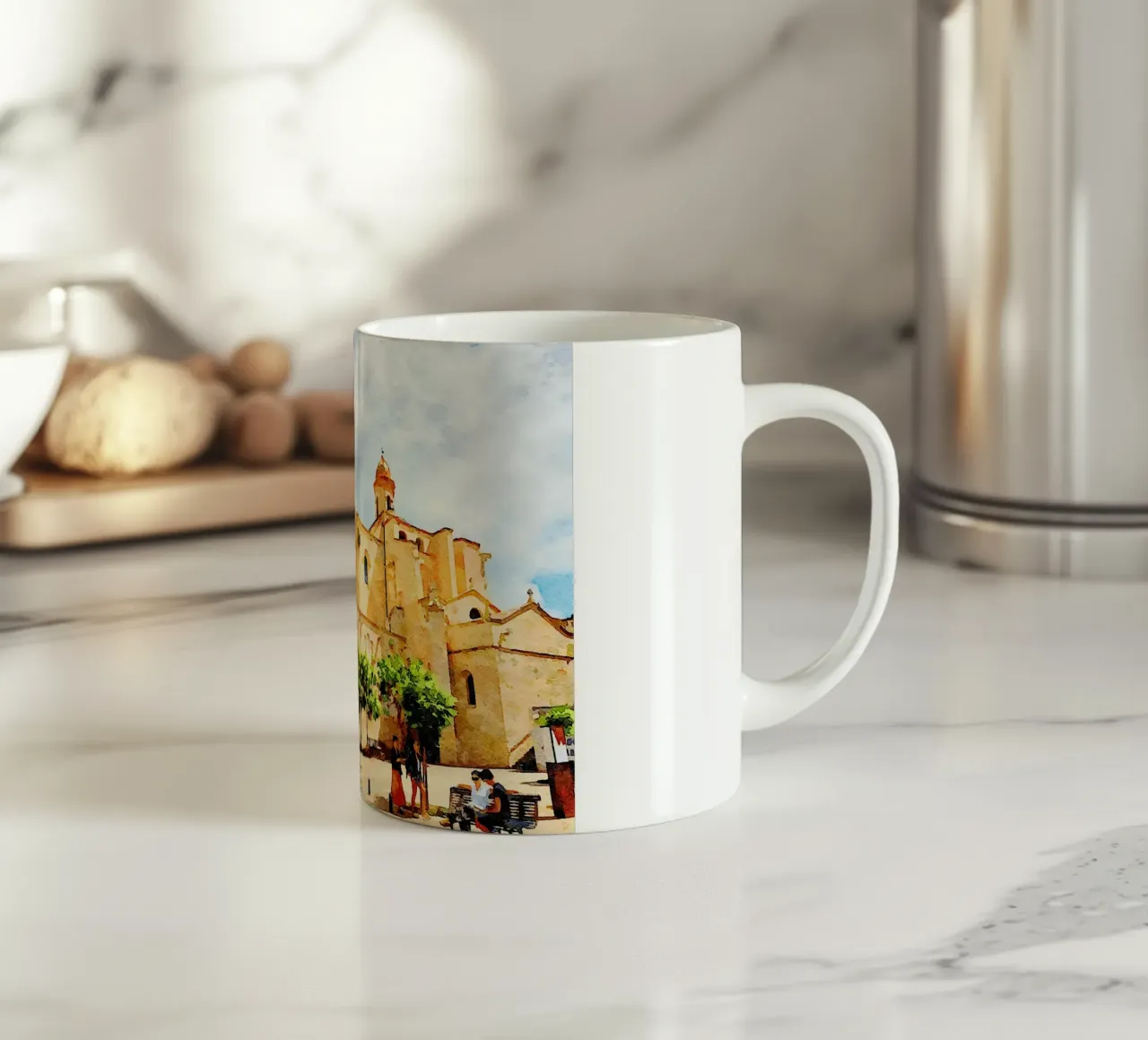 Sassari tazza in ceramica da Massimo Frascogna