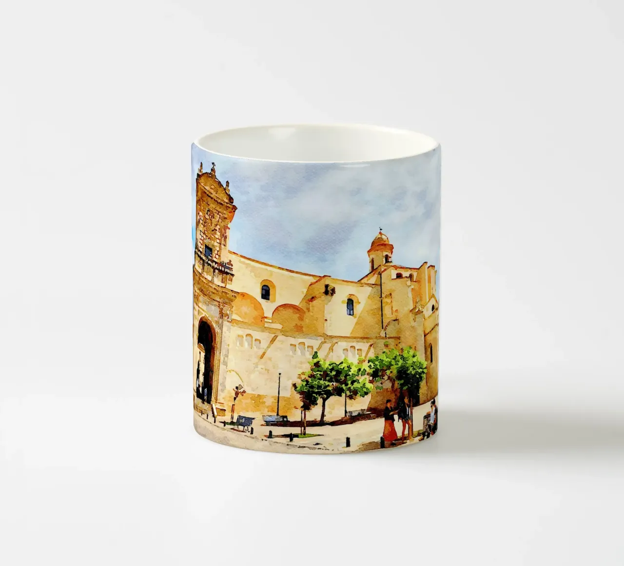 Sassari tazza in ceramica da Massimo Frascogna