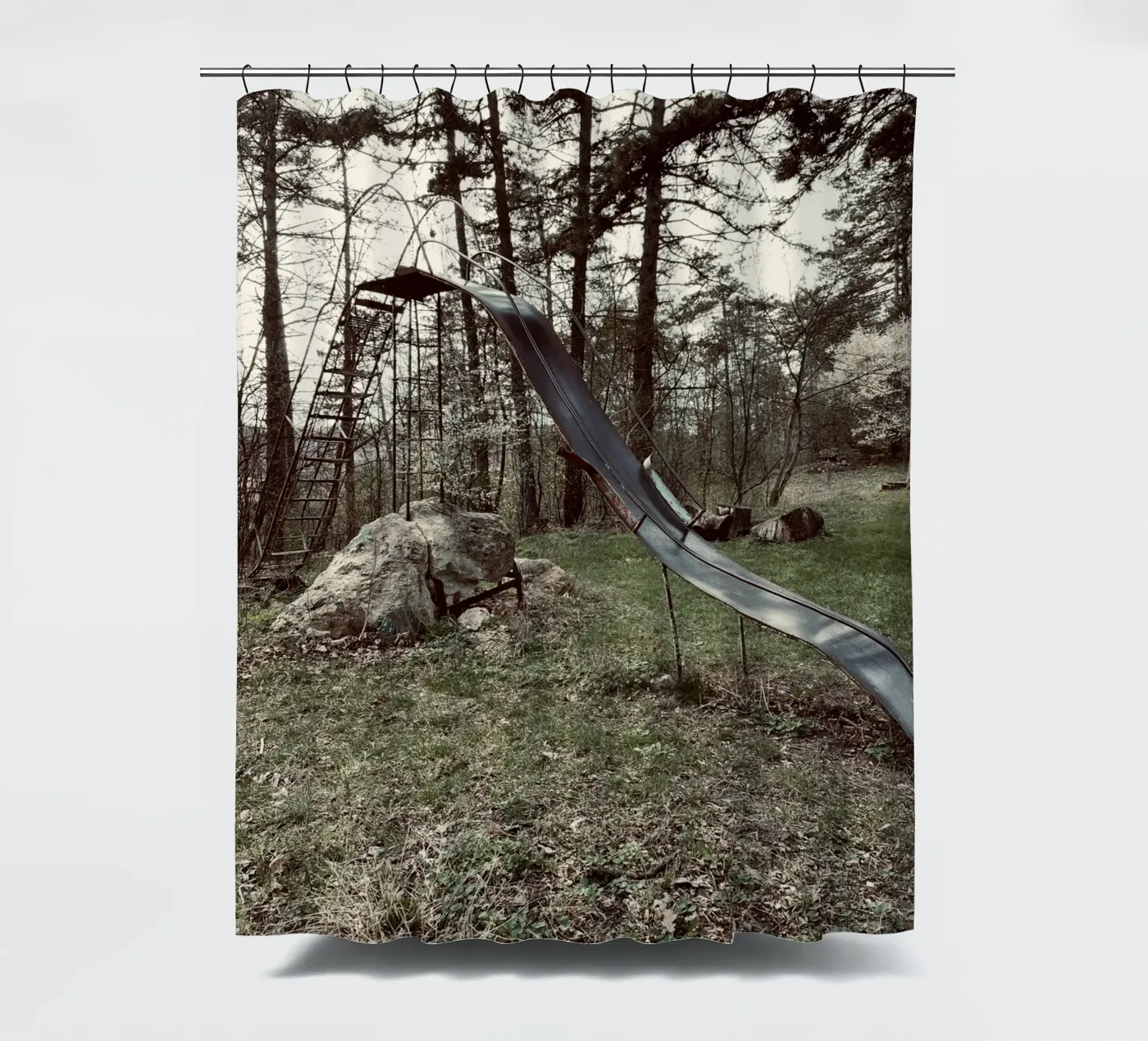 Slideshow douchegordijn van ChiasMata CozMos