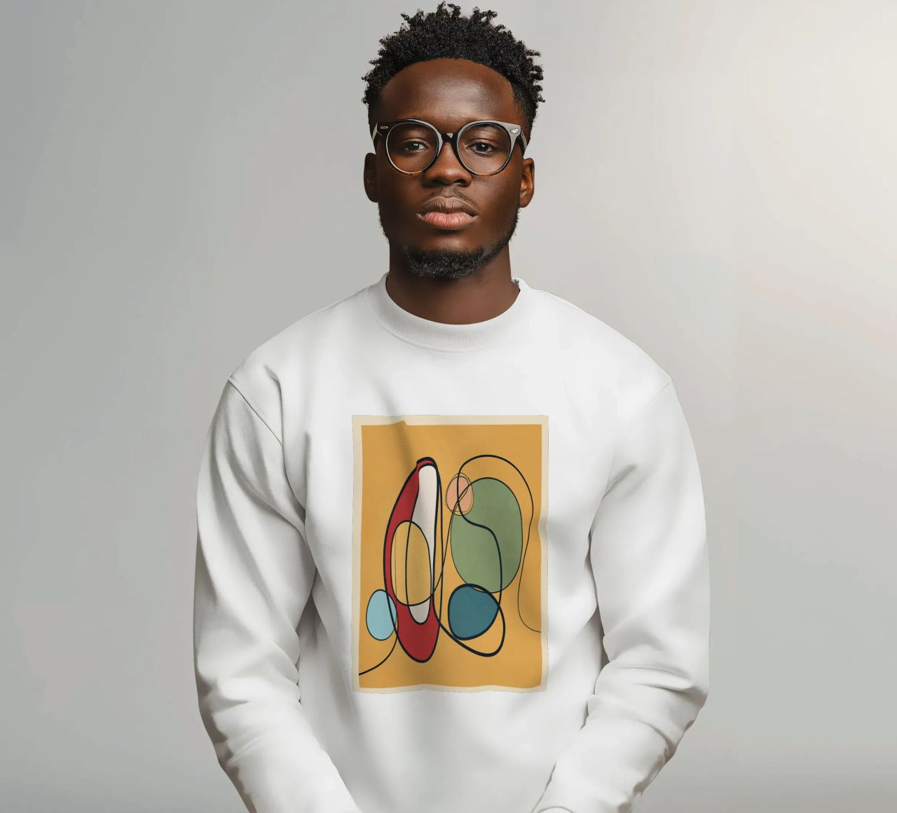 Abstract Line 3 Sweatshirt von cityart