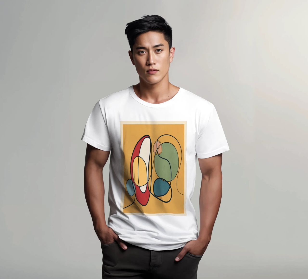 Abstract Line 3 t-shirt da cityart