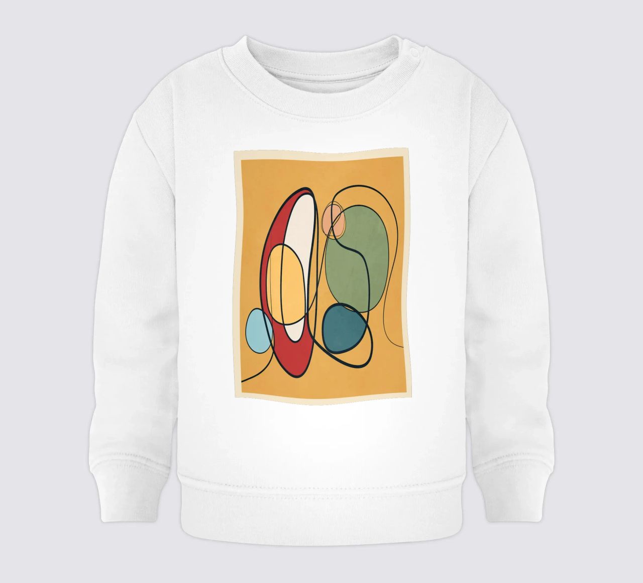 Abstract Line 3 felpa neonato da cityart
