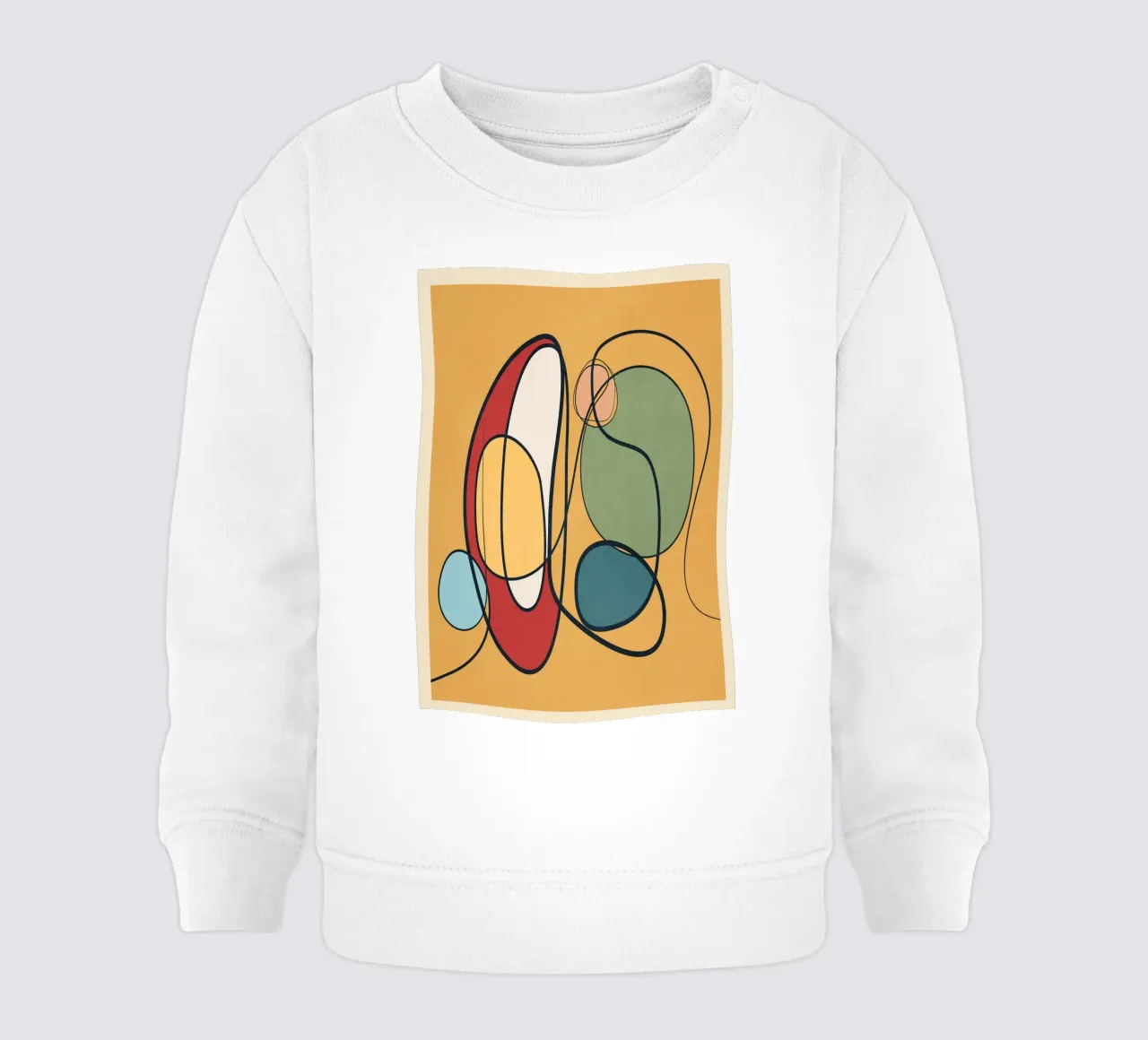 Abstract Line 3 Baby Sweatshirt von cityart