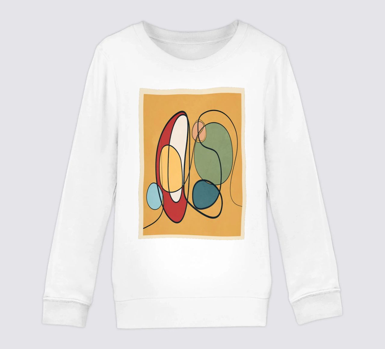 Abstract Line 3 felpa bambino da cityart