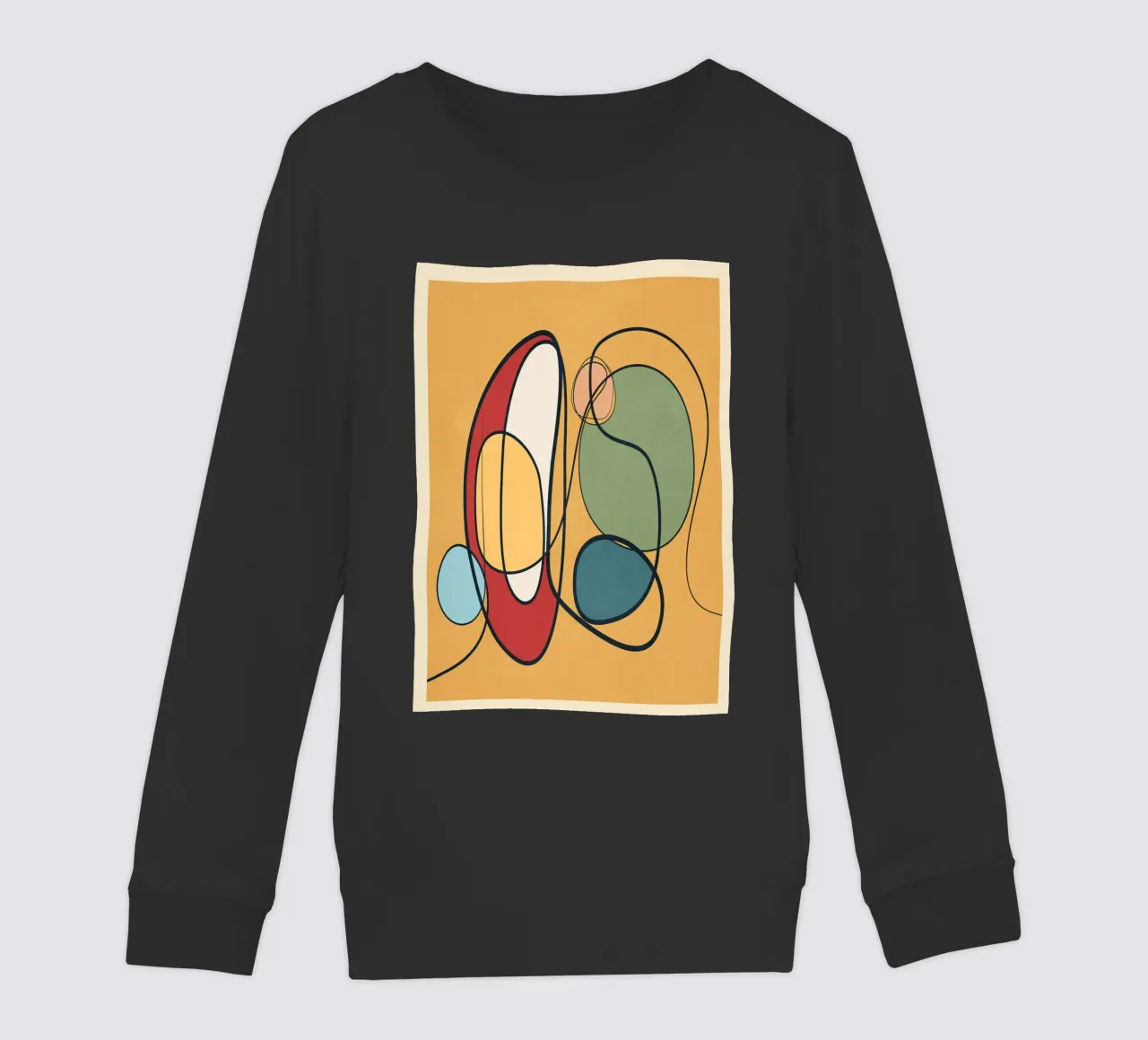 Abstract Line 3 felpa bambino da cityart