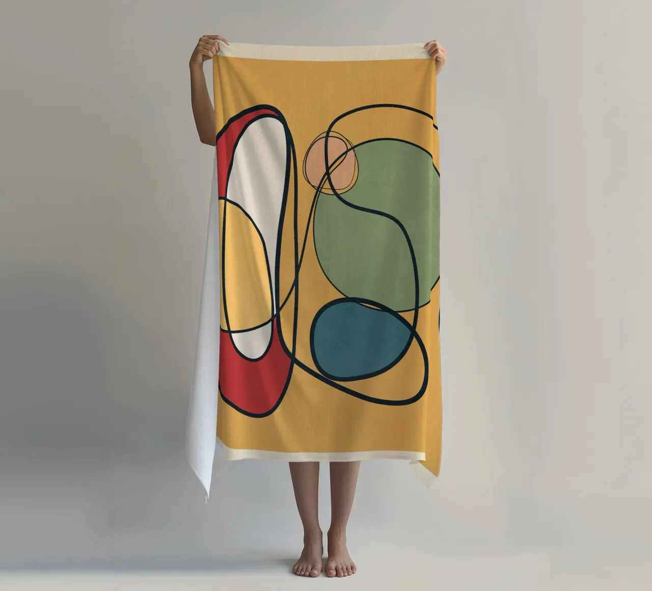 Abstract Line 3 telo mare da cityart