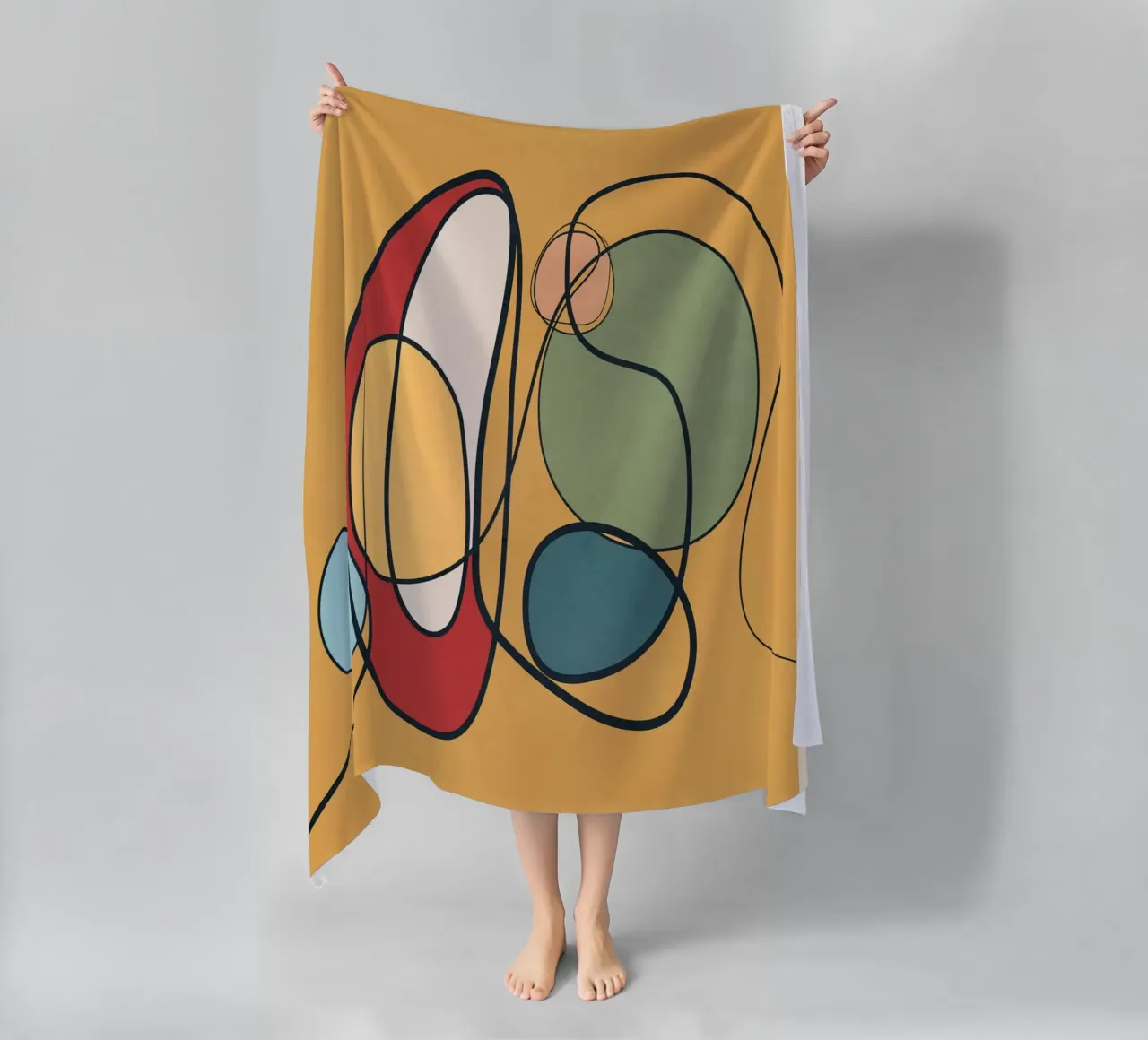 Abstract Line 3 telo mare da cityart