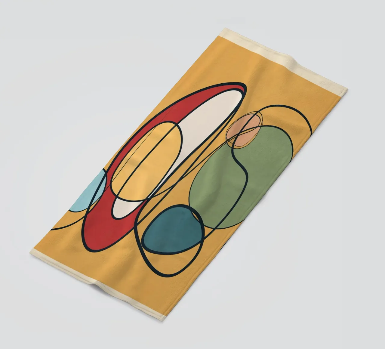 Abstract Line 3 telo mare da cityart