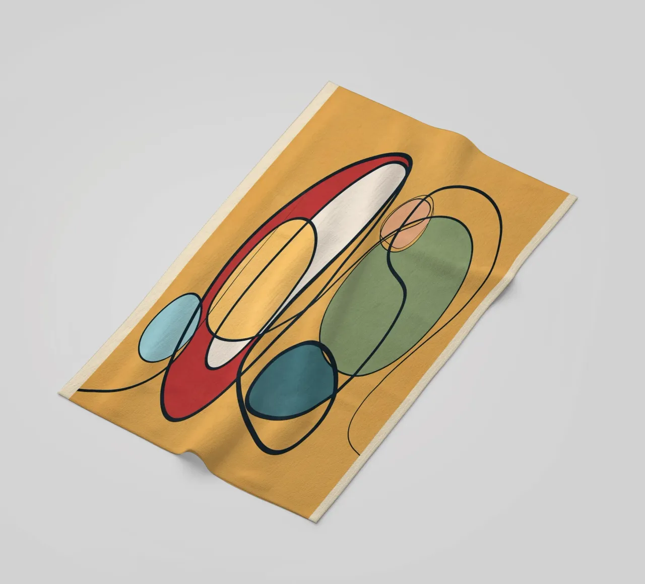 Abstract Line 3 telo mare da cityart