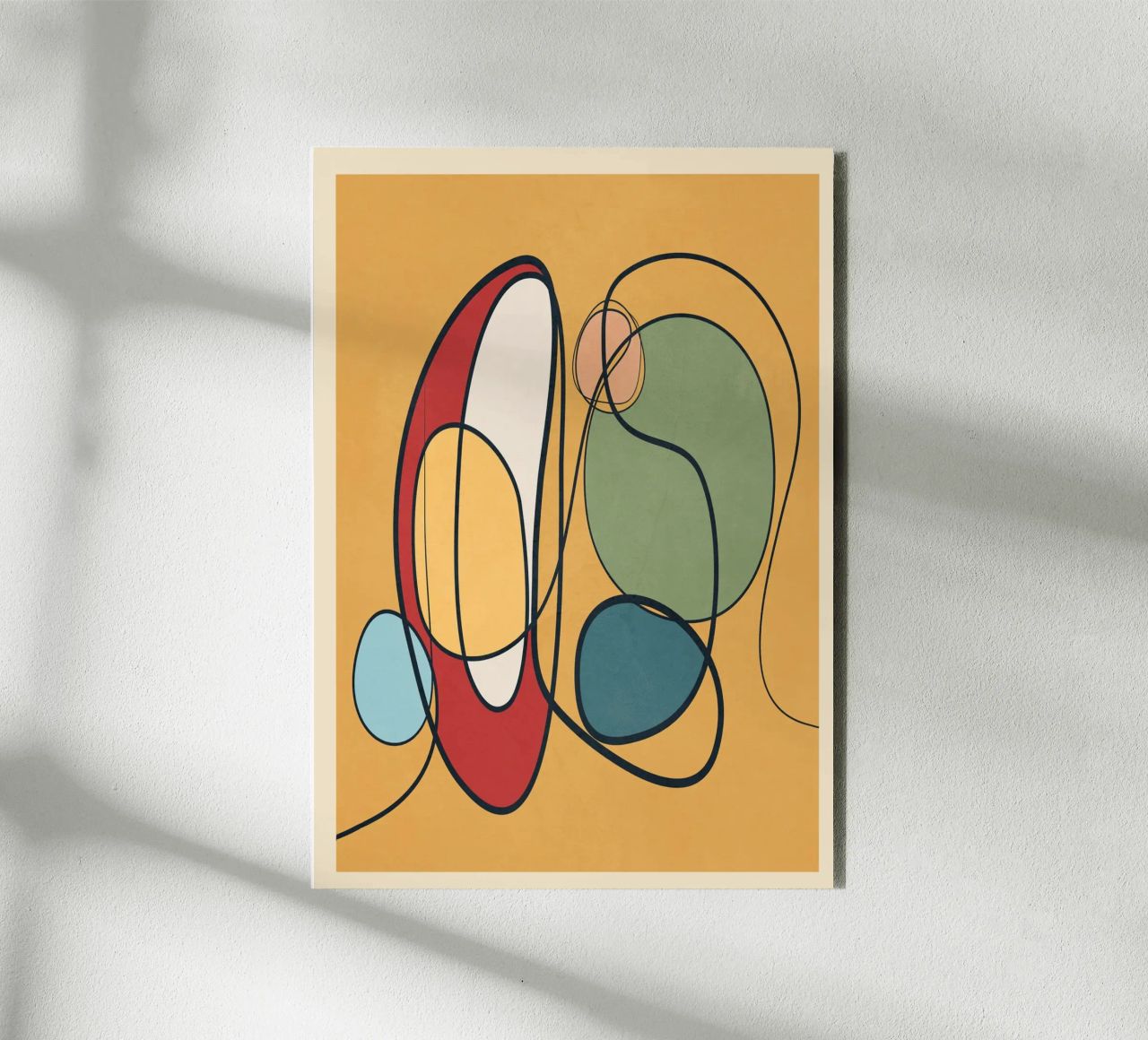 Abstract Line 3 alluminio dibond da cityart