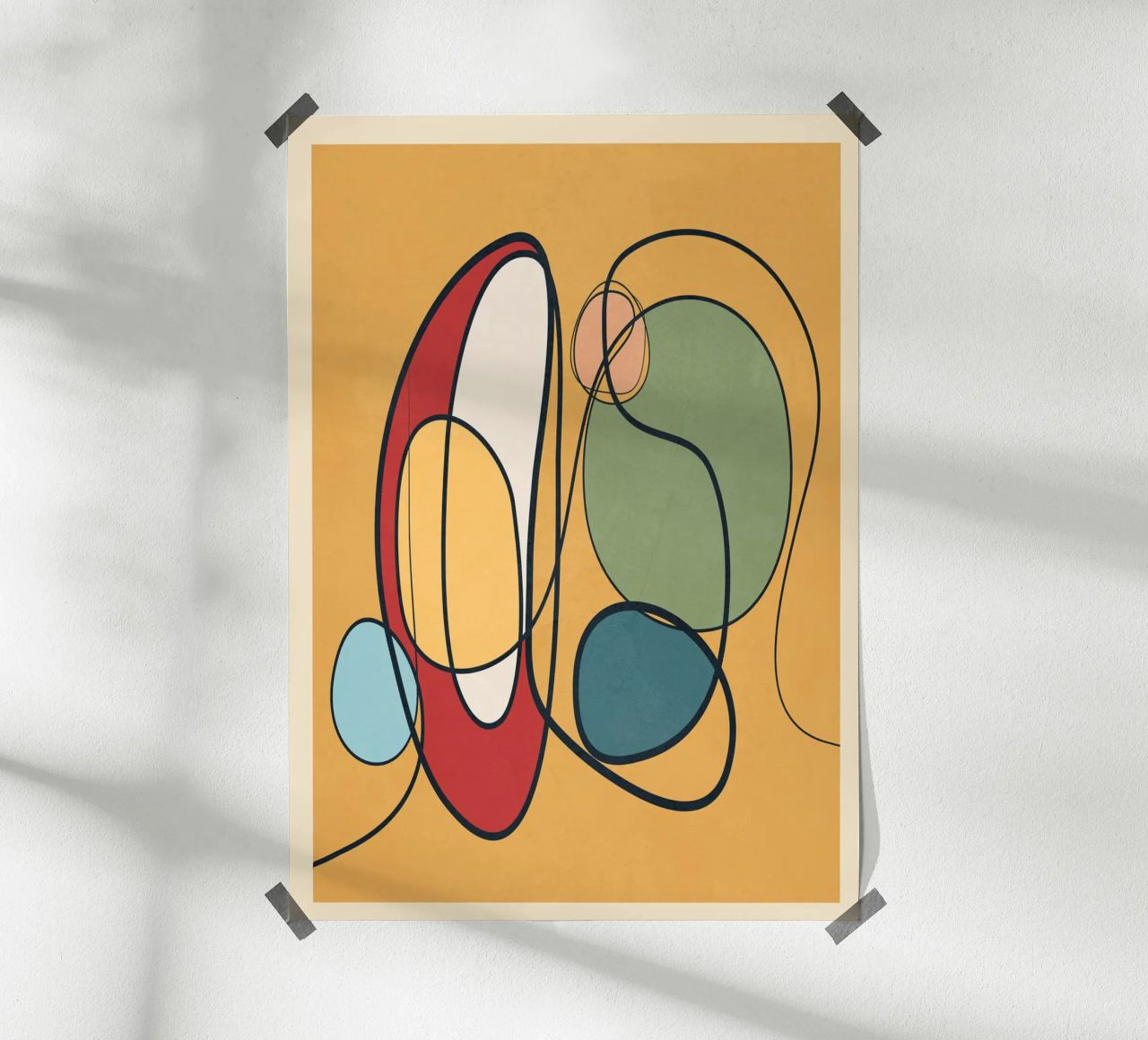 Abstract Line 3 Poster von cityart