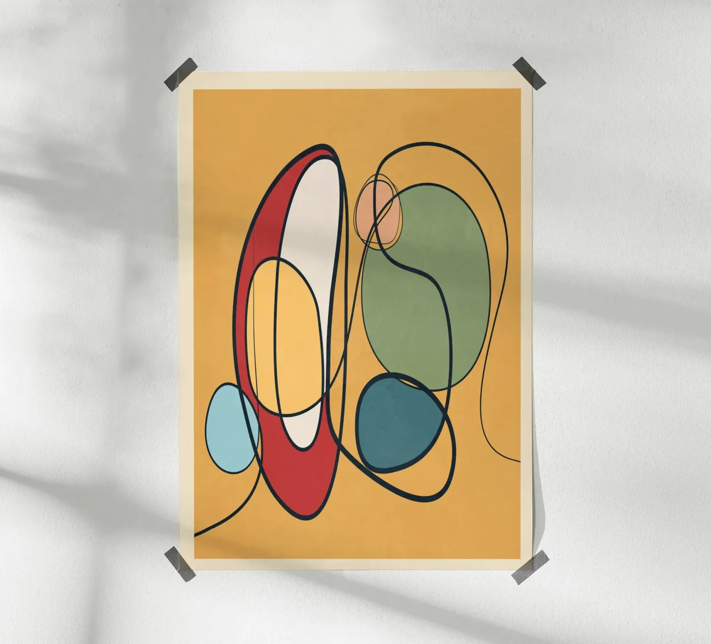 Abstract Line 3 poster da cityart