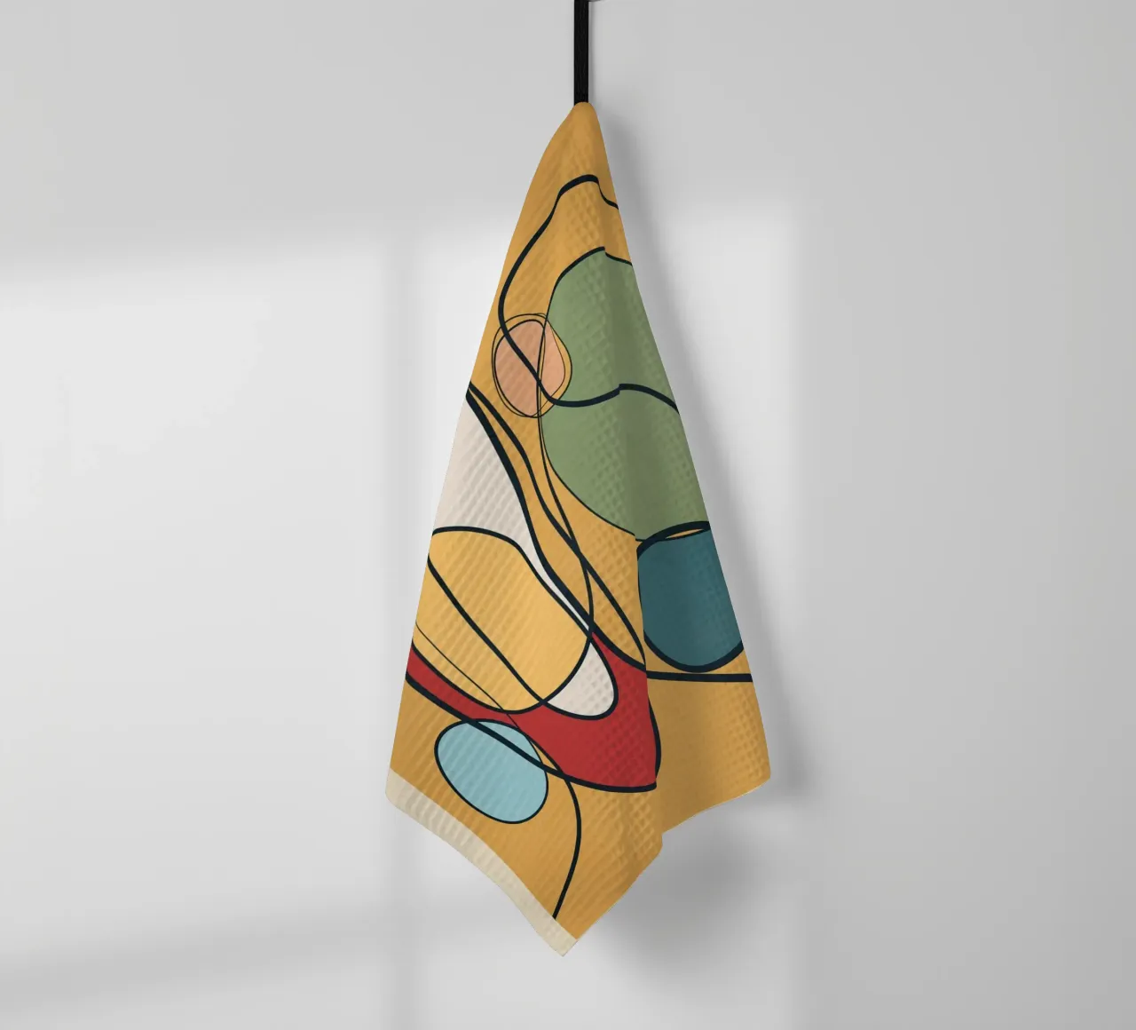 Abstract Line 3 canovaccio da cucina da cityart