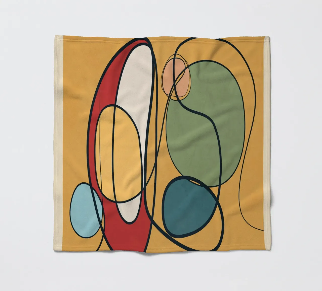 Abstract Line 3 coperta in pile da cityart