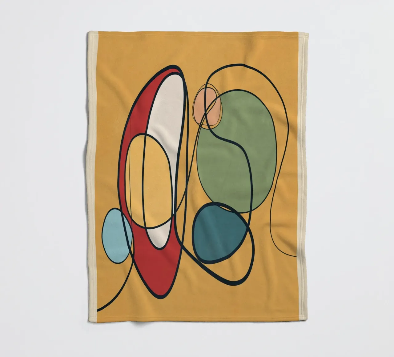 Abstract Line 3 coperta in pile da cityart