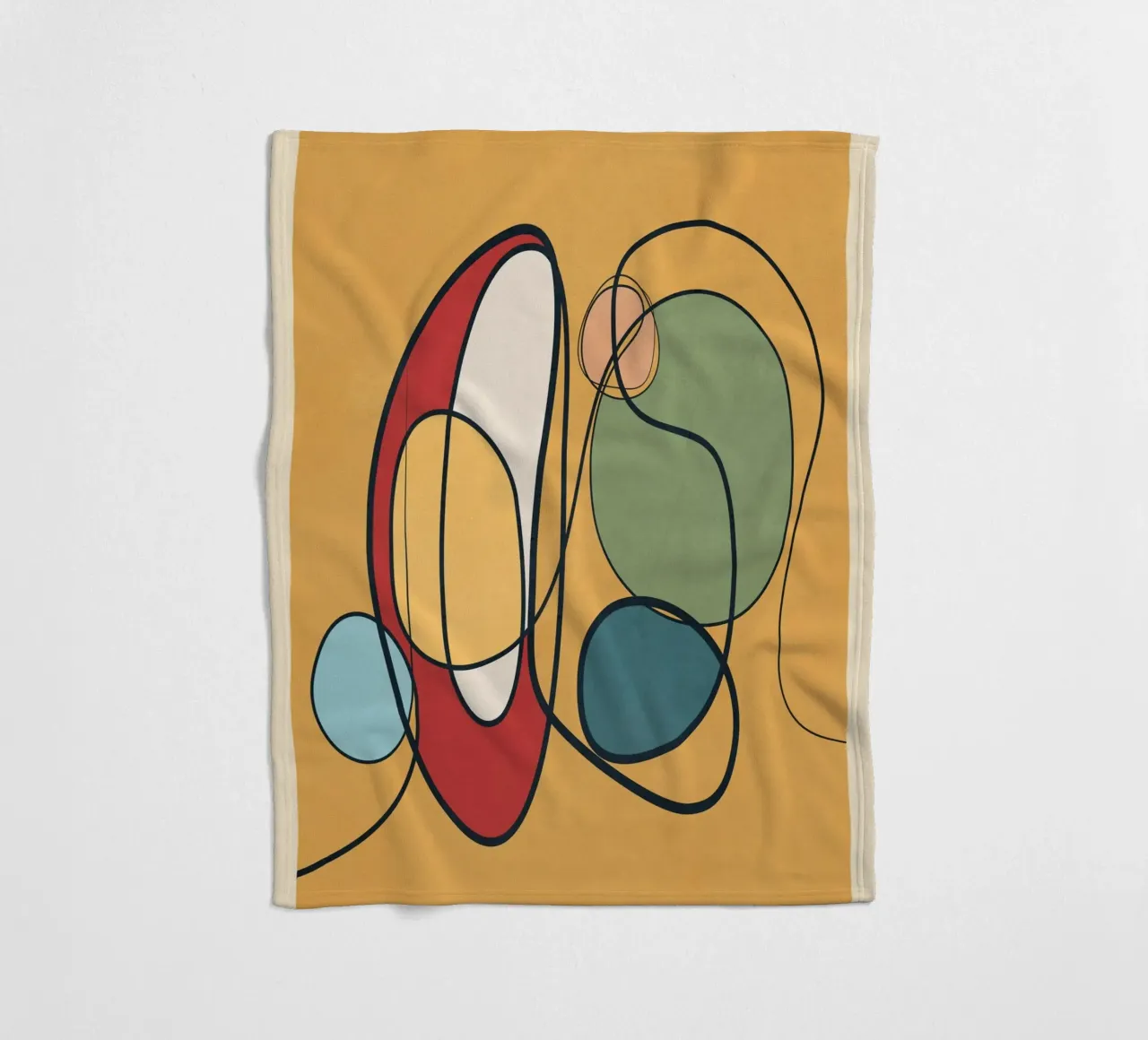 Abstract Line 3 coperta in pile da cityart