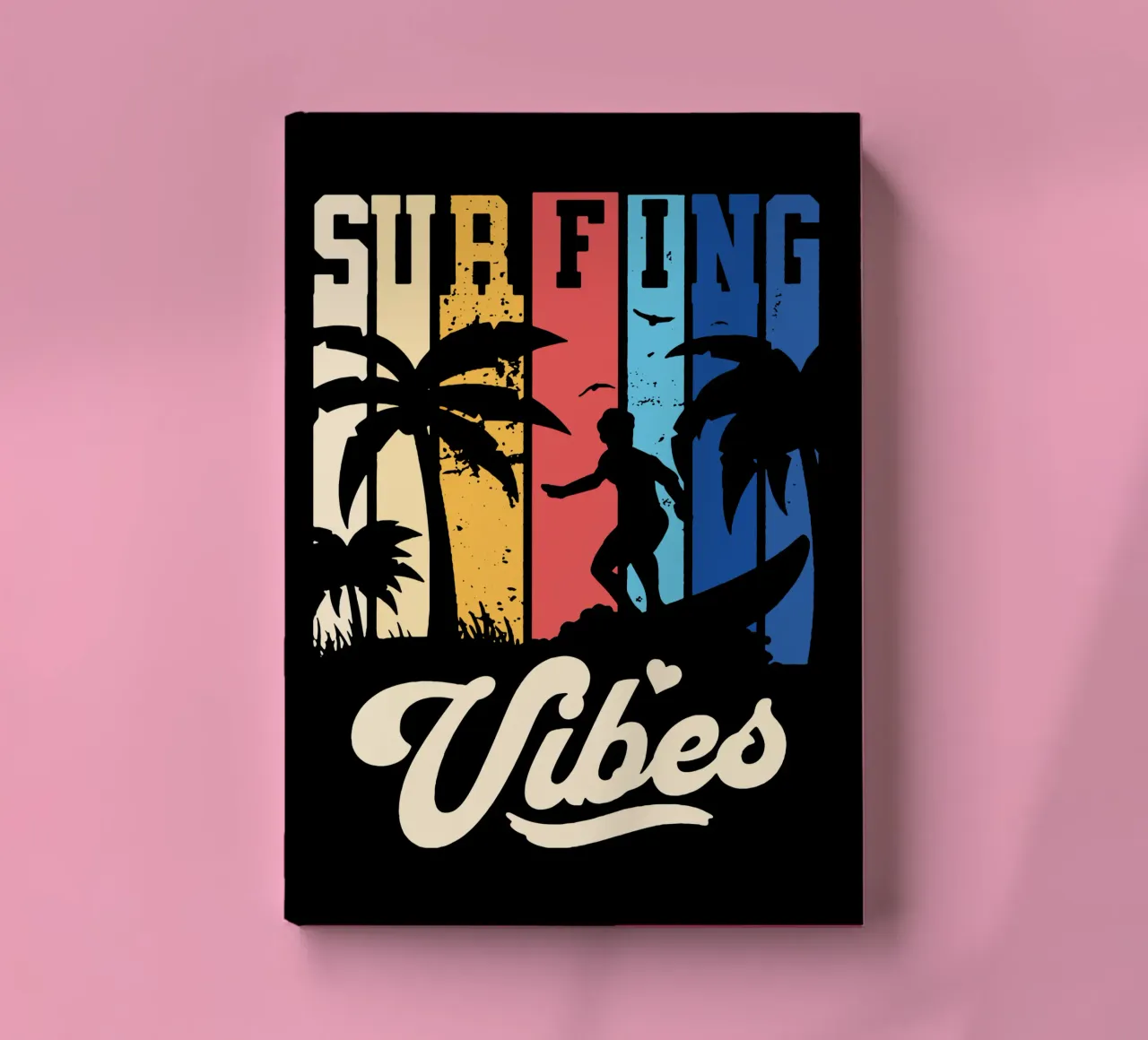 Surfing Vibes notebook by Gunawan Rb