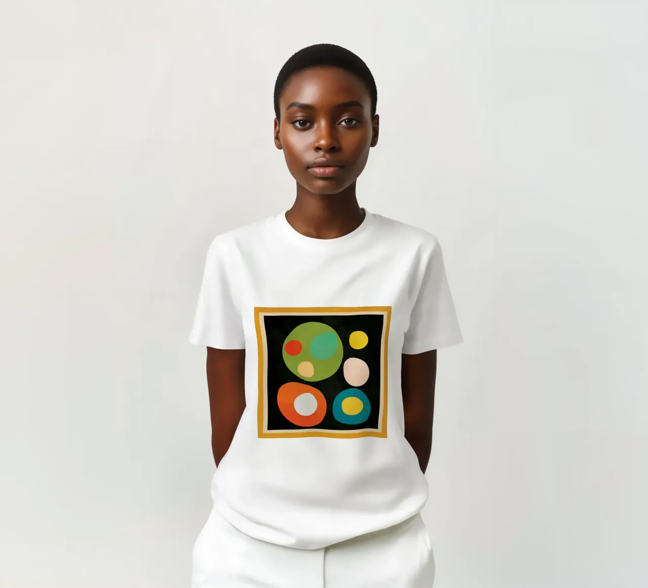 Mid-Century Abstract Balance t-shirt da cityart