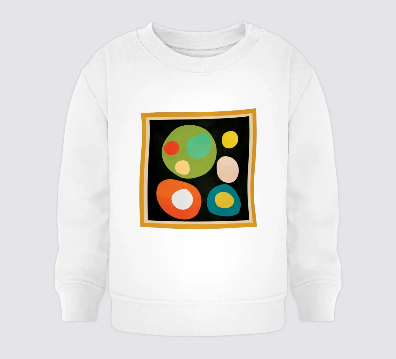 Mid-Century Abstract Balance felpa neonato da cityart