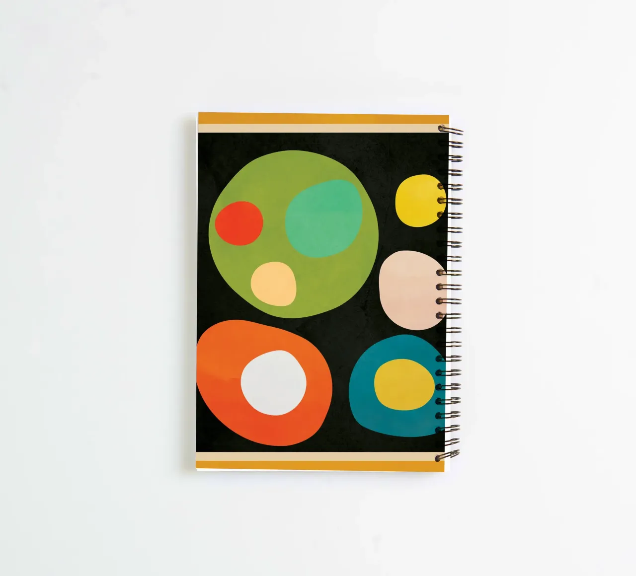 Mid-Century Abstract Balance carnet à spirale de cityart