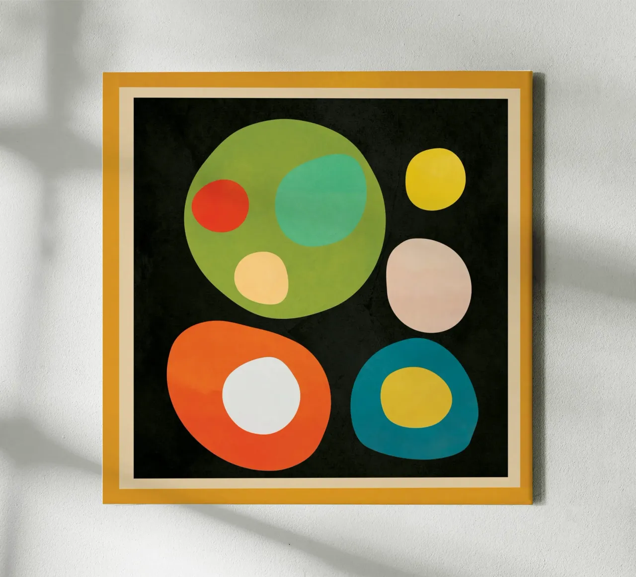 Mid-Century Abstract Balance canvas by cityart