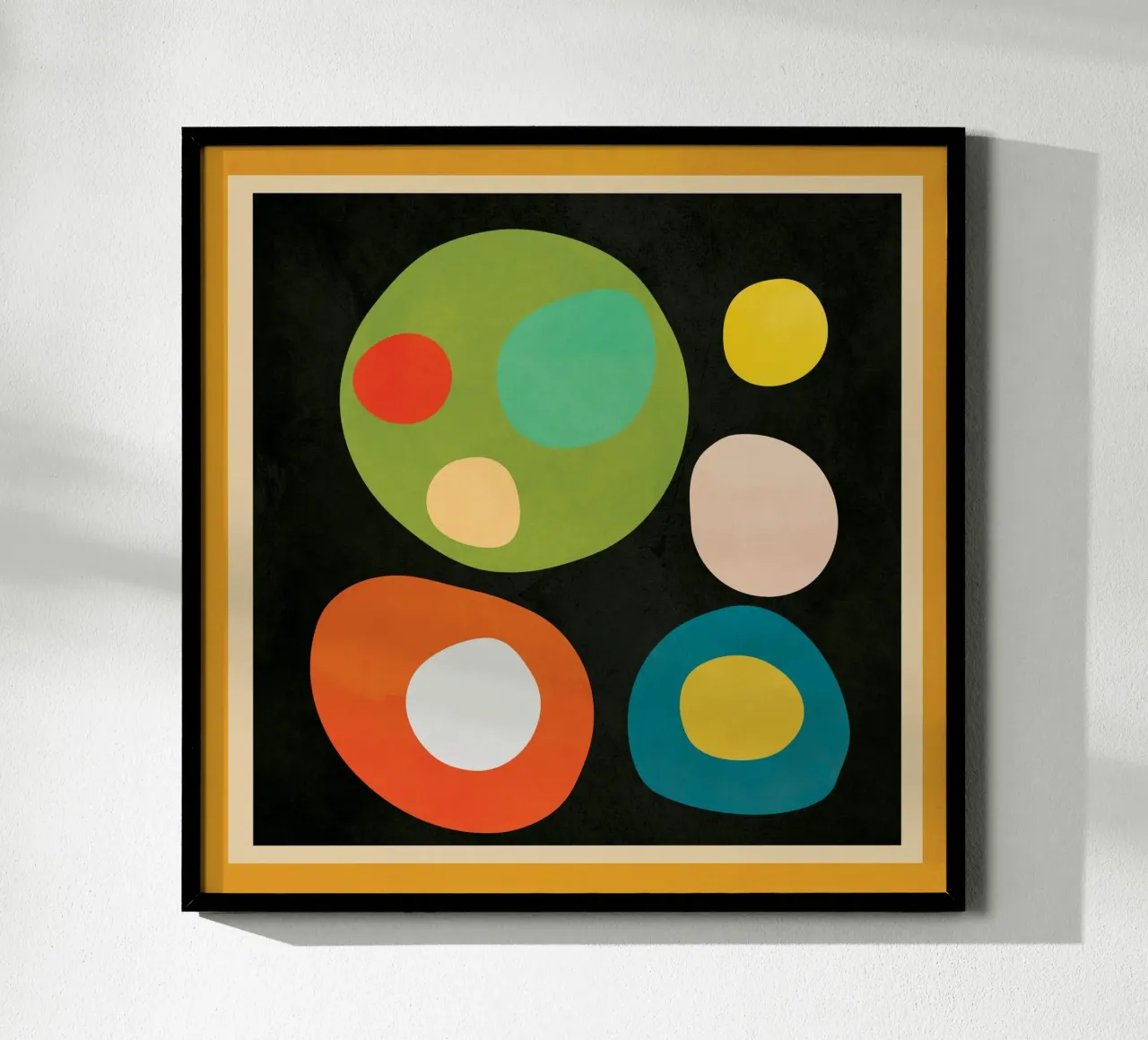 Mid-Century Abstract Balance carta hahnemühle da cityart