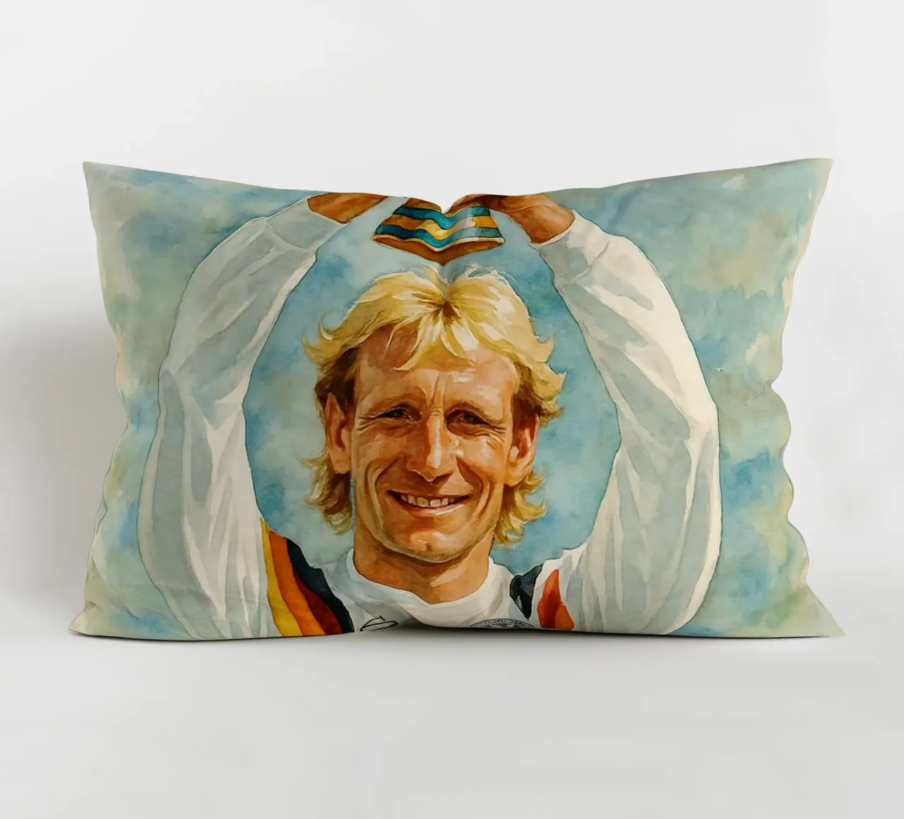 Andreas Brehme Riparare l'immaginazione Ridisegnare l'immaginazione cuscino da MOKAIYA