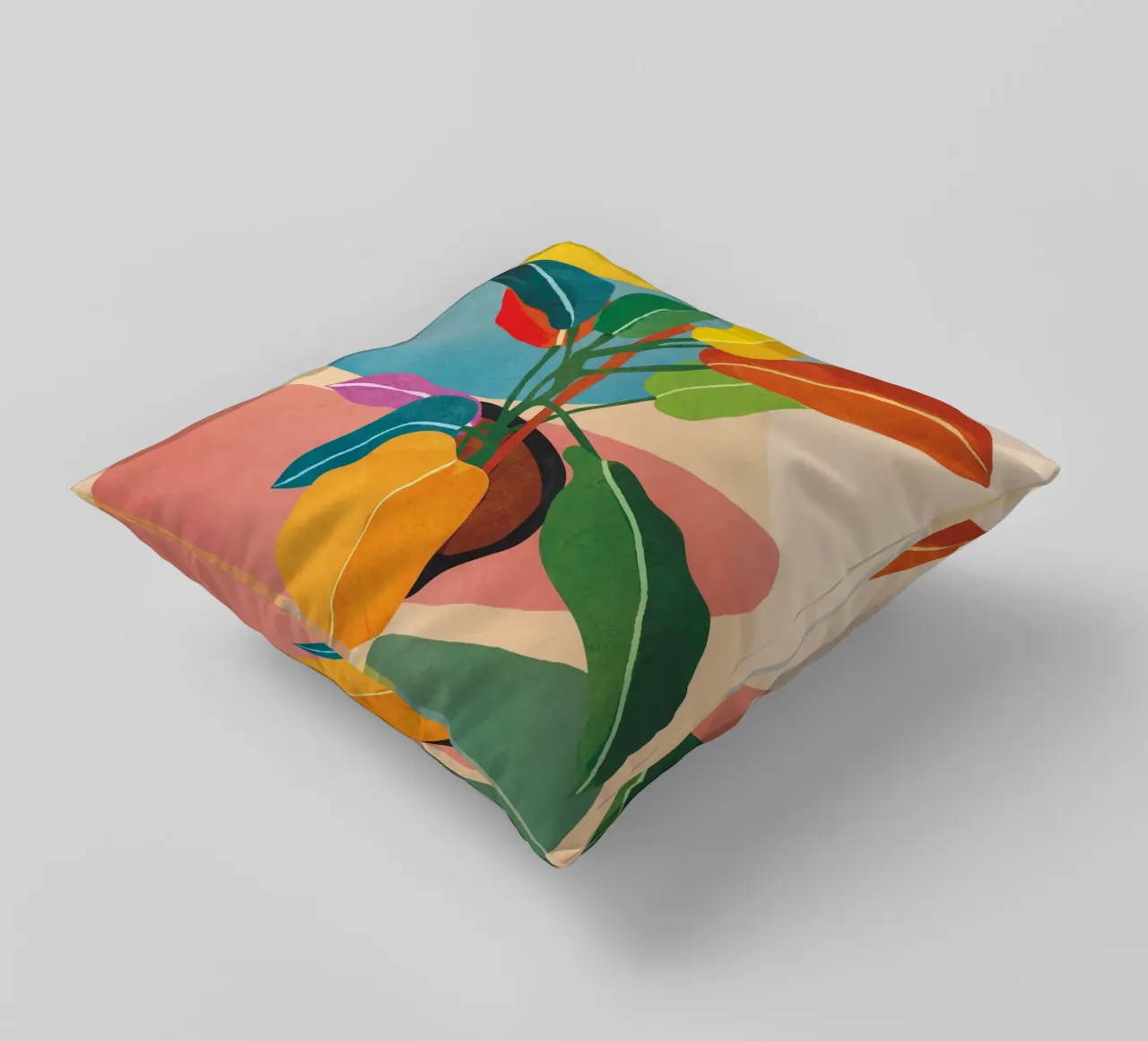 Colorful Branching Out 37 cuscino da cityart