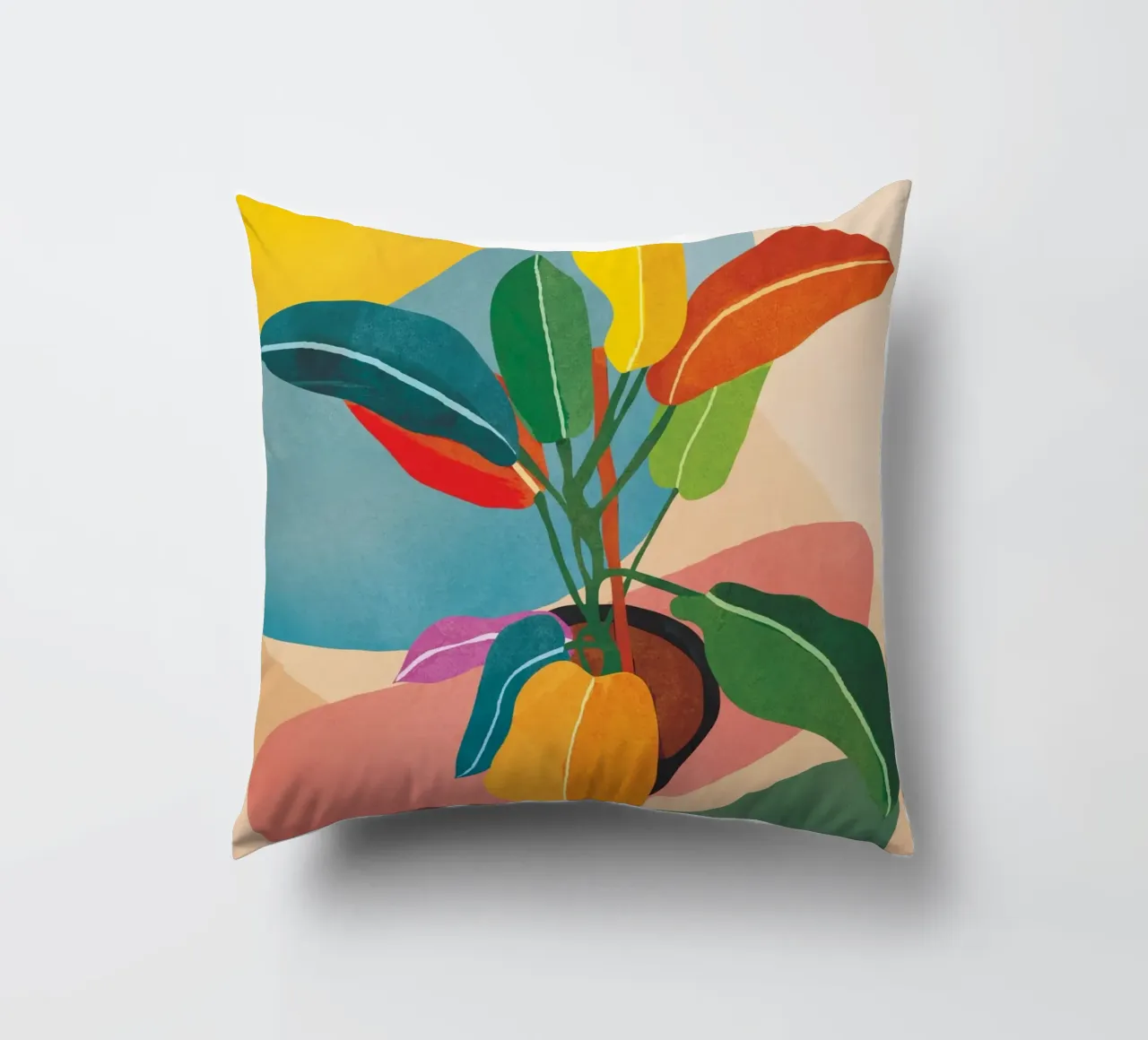 Colorful Branching Out 37 cuscino da cityart