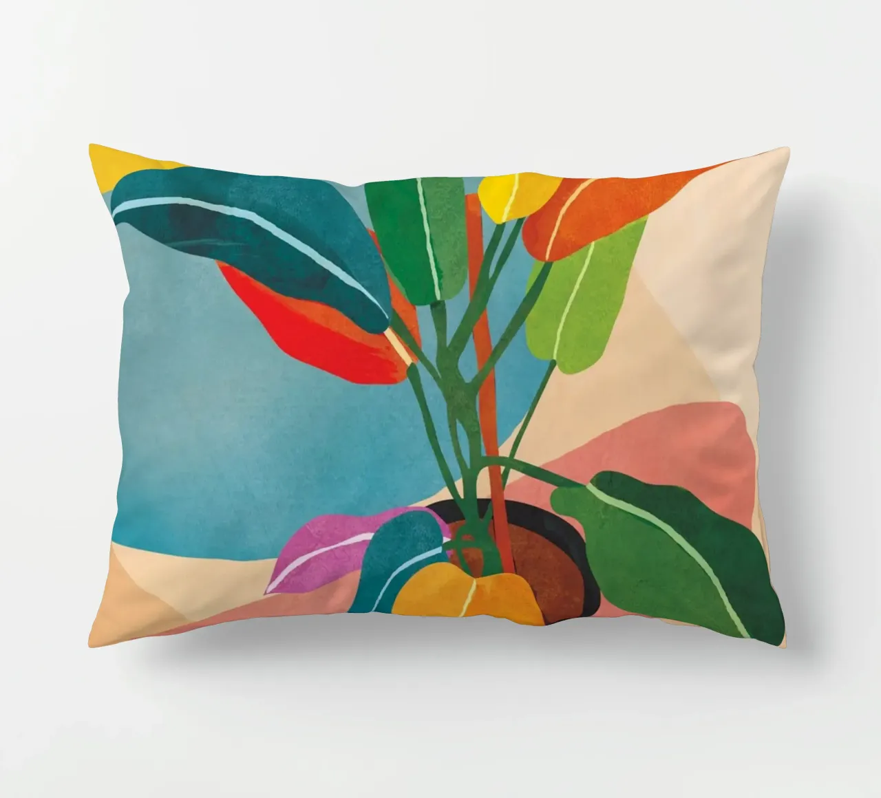 Colorful Branching Out 37 cuscino da cityart
