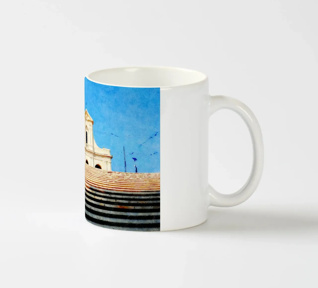 Cagliari tazza in ceramica da Massimo Frascogna