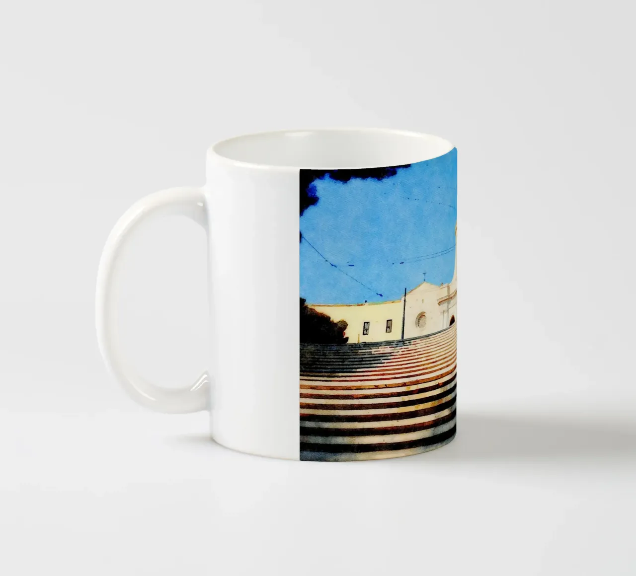Cagliari tazza in ceramica da Massimo Frascogna