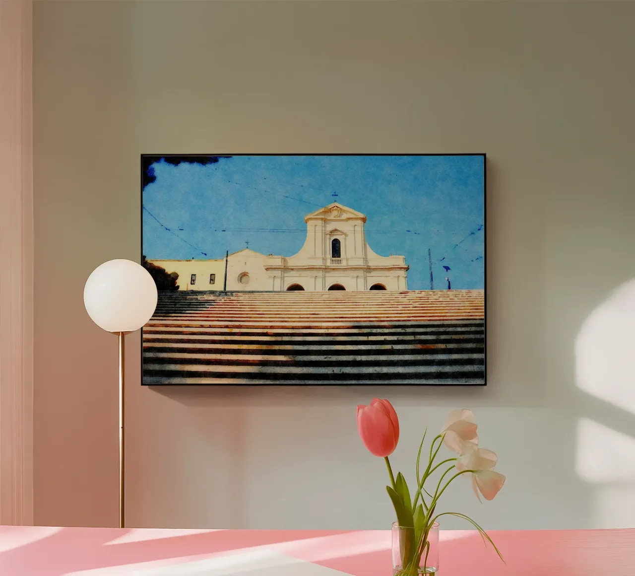 Cagliari plexiglass da Massimo Frascogna