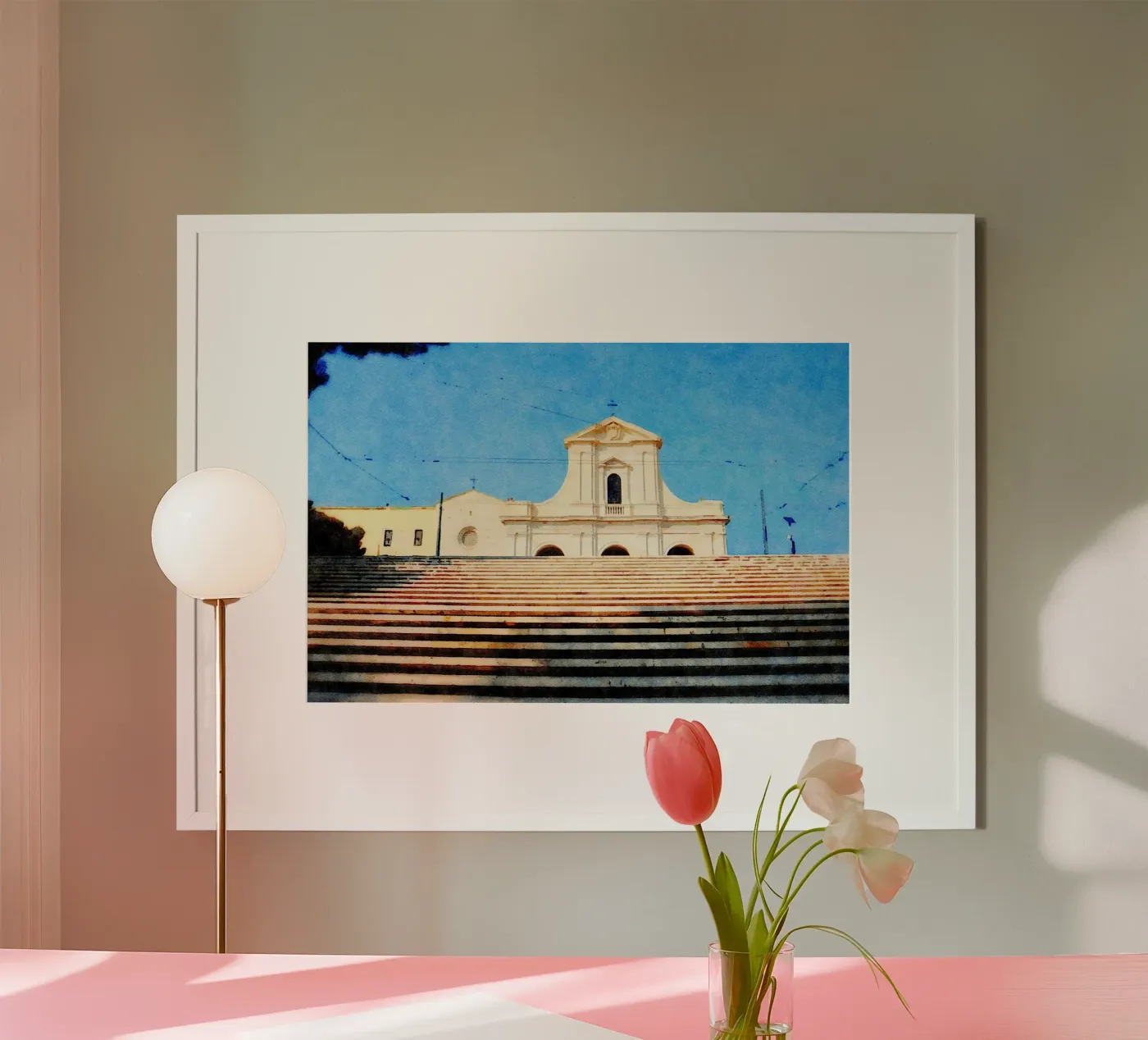 Cagliari Poster von Massimo Frascogna
