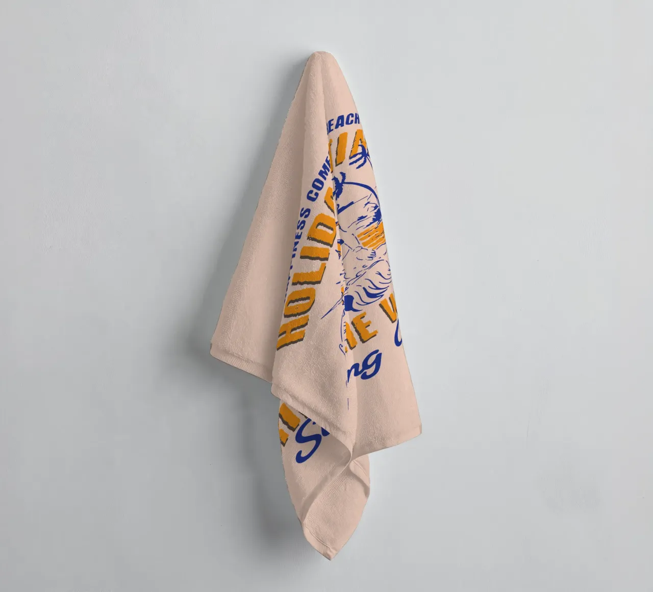 Holiday Time towel by Gunawan Rb